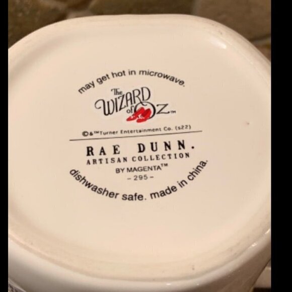 NWT Rae Dunn "I'LL GET YOU MY PRETTY" and "TOTO"  WIZARD OF OZ MUGS - Picture 4 of 11